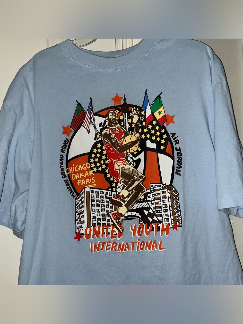 Nike Air Jordan Mason Chateau Rough United Youth International T-Shirt M